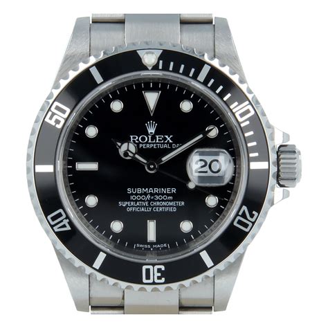 rolex submariner 16610 rrr stop production|rolex submariner date 16610 price.